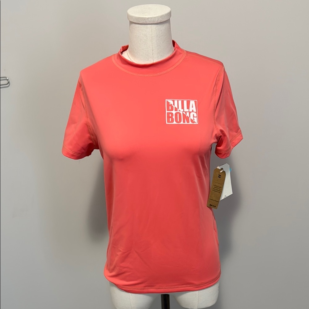 Billabong Coral Fitted Swim Tee Rash Guard
